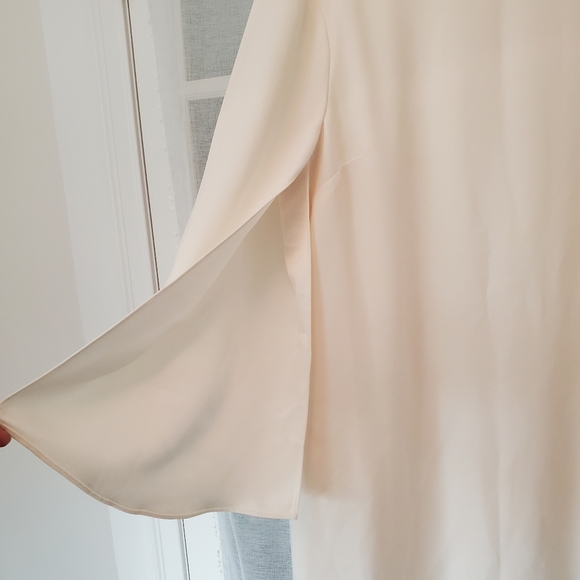 Halston Cape Sleeve Sheath Dress - Picture 7 of 8